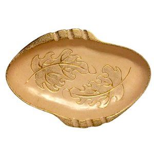 California Originals Ashtray Pink Gold Speckles Mid Century Modern